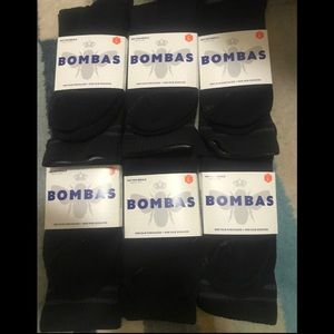 6 pairs of bombas calf socks